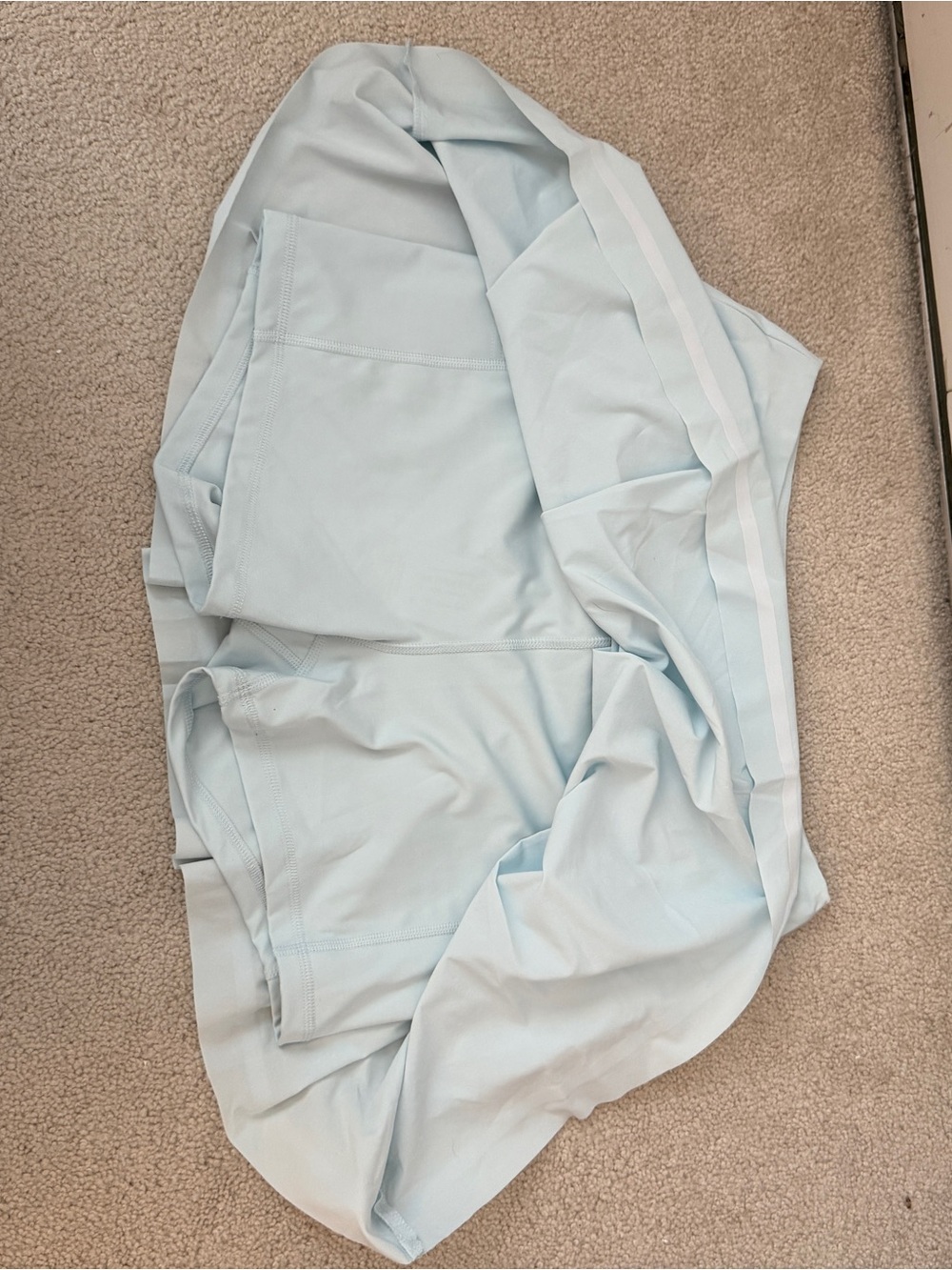 Puma Light Blue Pleated Golf Skirt - Picture 4 of 5